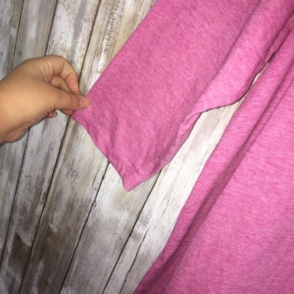 Lane Bryant Pink 3/4 Sleeve Blouse - Picture 2 of 4